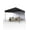 black, variant on Kojooin Pop Up Canopy Tent Outdoor Canopy Heavy Duty Commercial Instant Tent Shelter with 1 Removable Sidewall