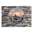 thumbnail image 3 of Tiptophomedecor Cityscape Wallpaper Wall Mural - View Of Skyscrapers, 3 of 4