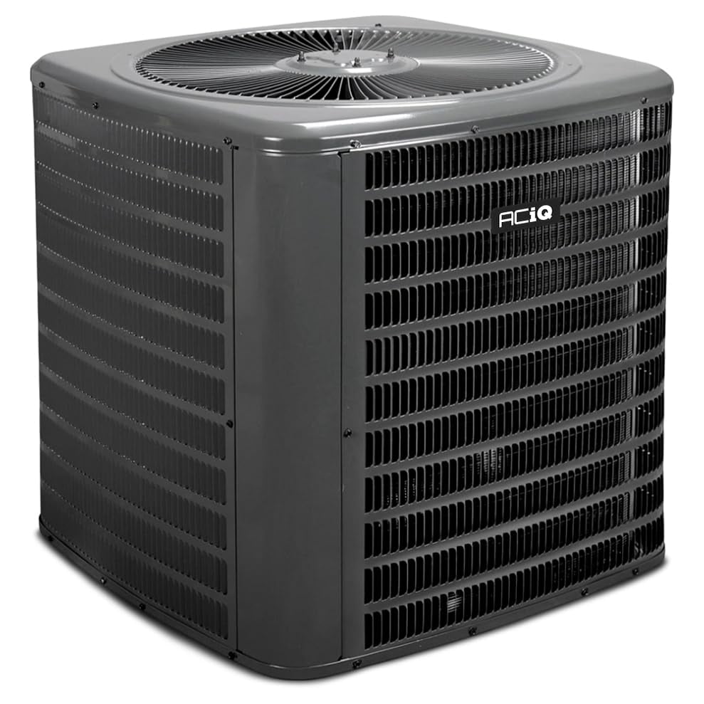 ACiQ 5 Ton 14.3 SEER2 Central Heat Pump Air Conditioner Condenser - R32 Single Stage | High Efficiency 60000 BTU