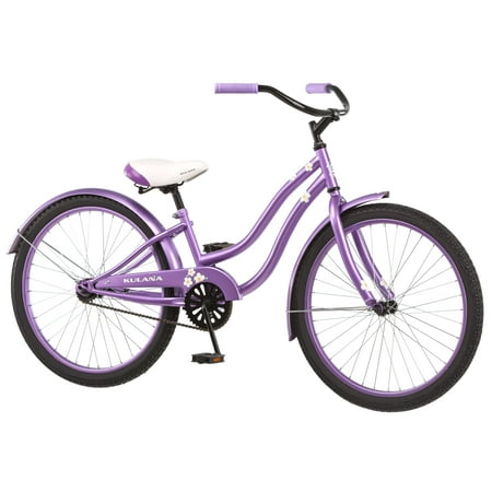 Photo 1 of **MINOR SCRATCHES AND DAMAGE** Kulana Girls Hiku Cruiser 24" Bicycle, Purple