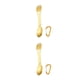 thumbnail image 1 of Spork multifuncional Naiovety 5 en 1 de acero inoxidable dorado 2piezas, 1 of 6