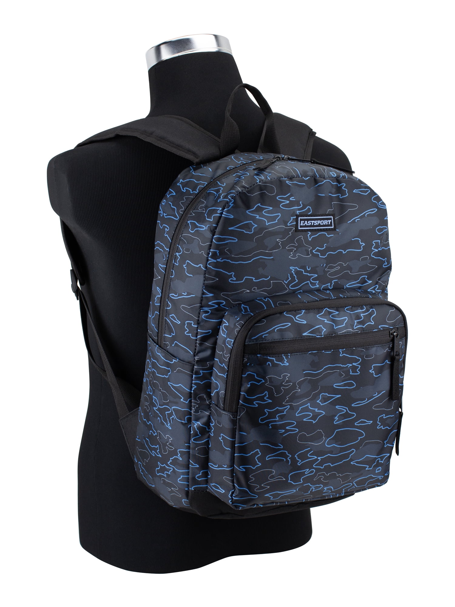 Eastsport Unisex 17" Backpack & Lunch Box 2-Piece Set, Outline Camo