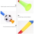 thumbnail image 4 of FELTECHELECTR 4 trompetas de plástico retráctiles para fiestas de animadoras de fútbol., 4 of 7
