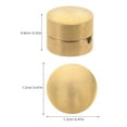 thumbnail image 2 of OULII 1Pcs Golden Cylindrical Brass Cello Wolf Tone for Noise Reduction Practice Performance, 2 of 8