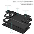 thumbnail image 7 of Dteck for Samsung Galaxy A24 4G Case with Screen Protector, Slide Camera Protector Phone Case with Built-in Stand Shockproof Rugged Bumper for Samsung Galaxy A24 4G,Black, 7 of 7
