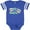 Football Blue and White, variant on Inktastic DÃ­a De Los Muertos Sugar Skulls Boys or Girls Baby Bodysuit