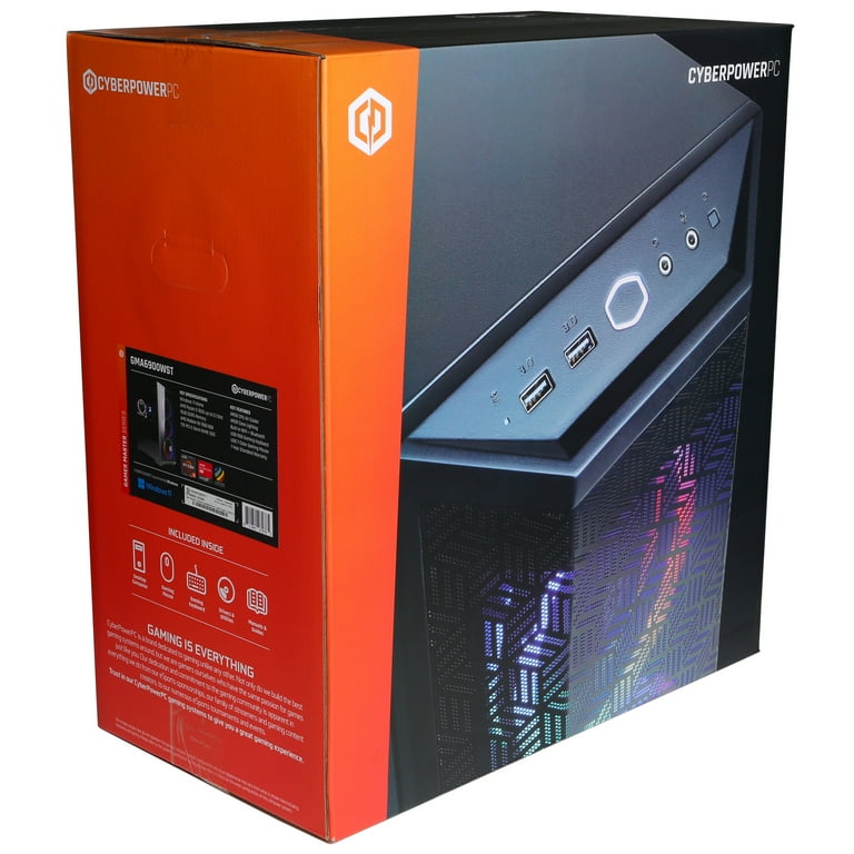 CyberPowerPC Gamer Master Desktop, AMD Ryzen 5-7600, Radeon CyberPowerPC Gamer Master Desktop, AMD Ryzen 5-7600, Radeon