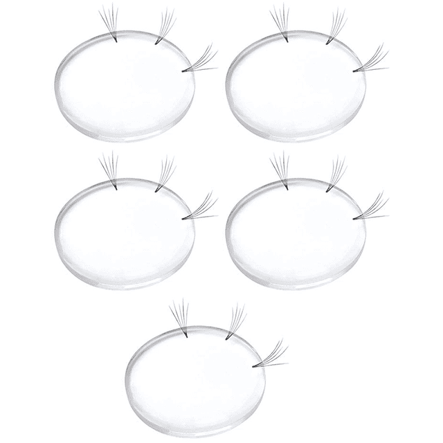 Grafted False Eyelash Silicone Pad Quick Blossom Pad for Eyelash Extensions Eyelash Makeup Tool