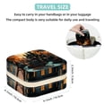 thumbnail image 5 of Halloween Castle Travel Portable Square Jewelry Stand Organizer Storage Box for Rings, Earrings, Necklaces, Bracelets - Suitable for Girls and Women, 5 of 6