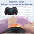 thumbnail image 5 of Lumbar Support Pillow for Office Chair, Car Lumbar Pillow Lower Back Pain Relief, Memory Foam Back Cushion with 4D Mesh Cover and Adjustable Straps, Ergonomic Chair Back Pillow for Car,Bed, Gaming, 5 of 16