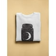 thumbnail image 3 of Crescent Moon And Star! Sweatshirt Women -Image by Shutterstock, Female Large, 3 of 4