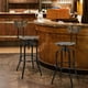 thumbnail image 3 of Taburete de bar industrial Costway ajustable 69-76 cm juego de 2, 3 of 4