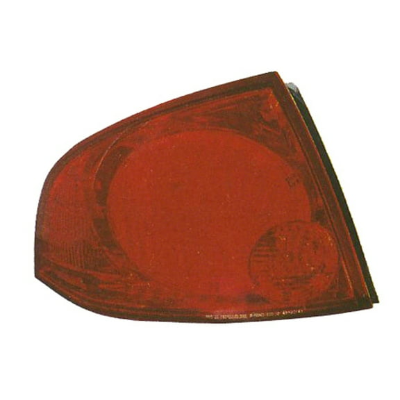 KAI New Economy Replacement Passenger Side Outer Tail Light Assembly, Fits 2004-2006 Nissan Sentra