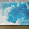 thumbnail image 6 of Ambesonne Blue White Place Mats Set of 4, Abstract Cloud Swirl, Standard Size, Blue White, 6 of 6