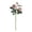 Pink, variant on Burnt Rose Stem, 3 Head Burnt Edge Artificial Rose Floral Stem, Minimalist Fake Flower Arrangement Home Decor, Photo Prop for Living Room Bedroom and Shooting Scene