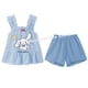 thumbnail image 2 of Ropa de casa bonita para niñas, chaleco, pantalones cortos con tirantes, traje de pijama, ropa de descanso de Hello Kitty, camisola, conjunto de pijama 2 unids/set Sanrio Cinnamoroll, 2 of 5