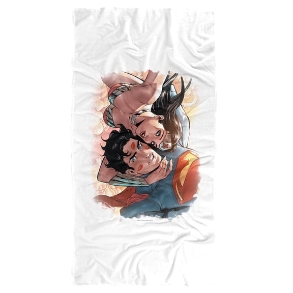 Justice League Love Birds Officially Licensed Beach Towel 30' X 60'