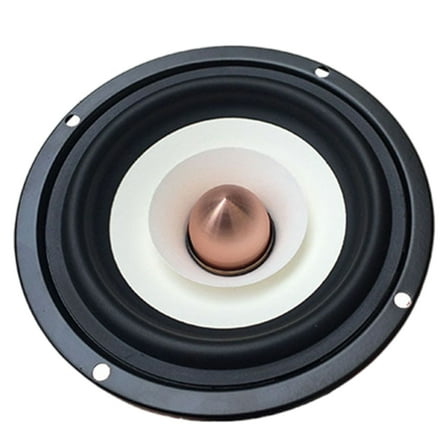 HEMLBOYW High Fidelitys 4Inch Aluminum Cone Woofer for Home Music Systems and DIY Speaker Project Superior Sound Speakers