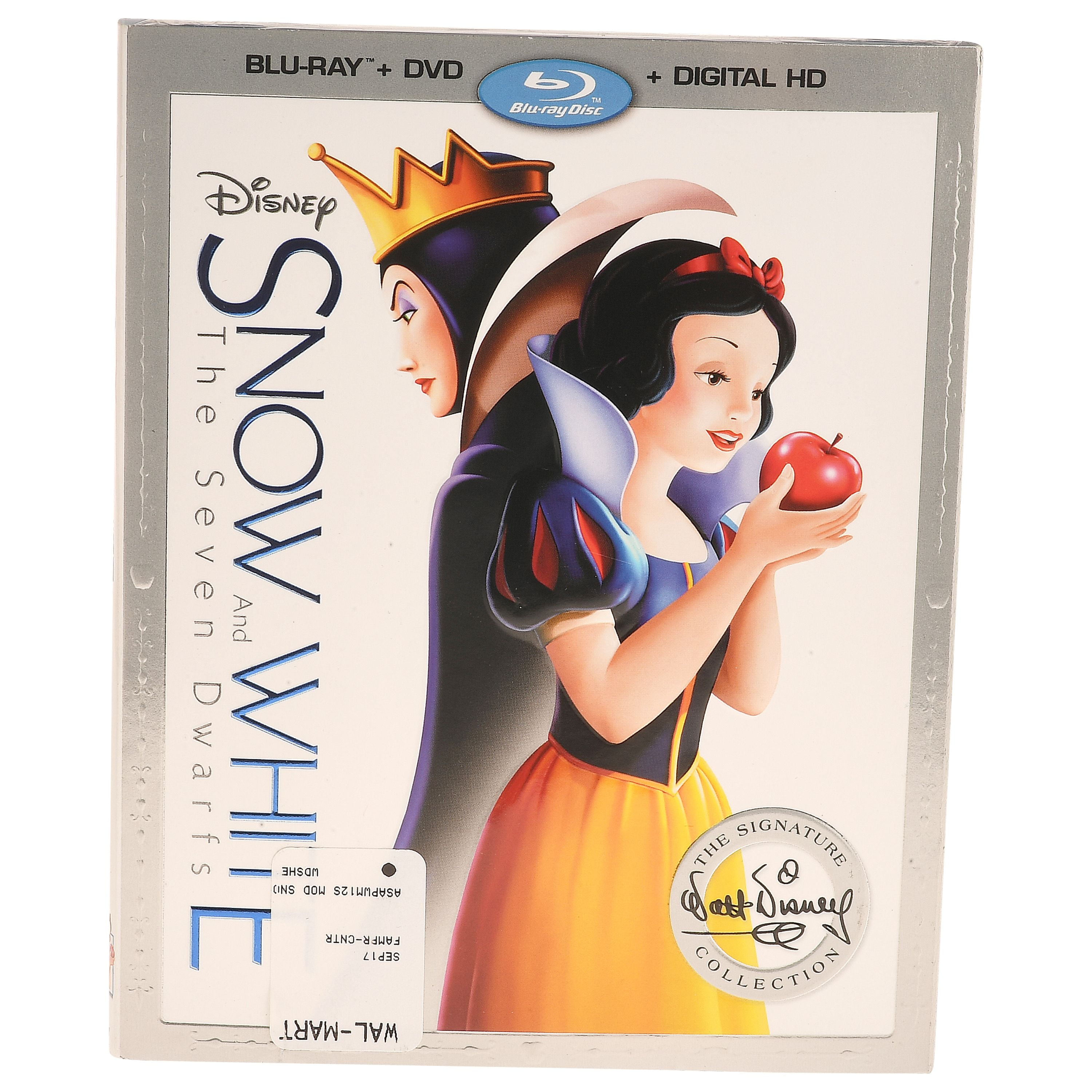 Disney Snow White And The Seven Dwarfs Blu Ray Dvd Digital 