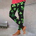 thumbnail image 1 of Haivin Leggings de Yoga pour Femmes avec Imprimé de la Saint-Patrick, Compression Extensible pour Entraînement Physique et Tenue Décontractée, 1 of 9