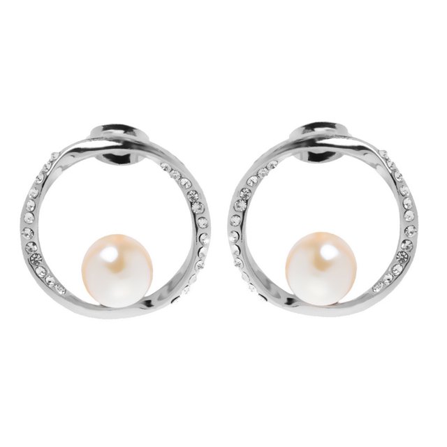 s Mujeres De Moda Antiguos De Cristal De Pers De Joyería De Perno Prisionero Del Oído Del Pendiente Del De Perforación Sunnimix aretes de círculo