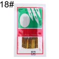 thumbnail image 1 of BUYISI 10Pcs Household Sewing Machine Mix Size Needle Gold H0057 9#, 11#, 14#, 16#, 18# 18#, 1 of 5