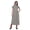 Red, variant on Cotton Front Slit Kurtis For Women Printed Long Kurti Dress Indian Top