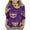 Purple-2, variant on Riecok Mardi Gras Outfits for Kids Masquerade Mask Sparkly Sequins Print 3/4 Sleeve Crew Neck Comfortable Loose Fashion Mardi Gras Shirts for Kids Mardi Gras Clothing 5-6 T Multicolor