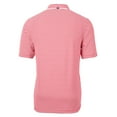 thumbnail image 3 of Men's-Cutter & Buck  Red New York Red Bulls Big & Tall Virtue Eco Pique Stripe Recycled Polo, 3 of 3