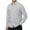 Gray, variant on WREESH Mens Classic Fit Button Down Long Sleeve Shirt Casual Woven Lightweight Comfort Tops