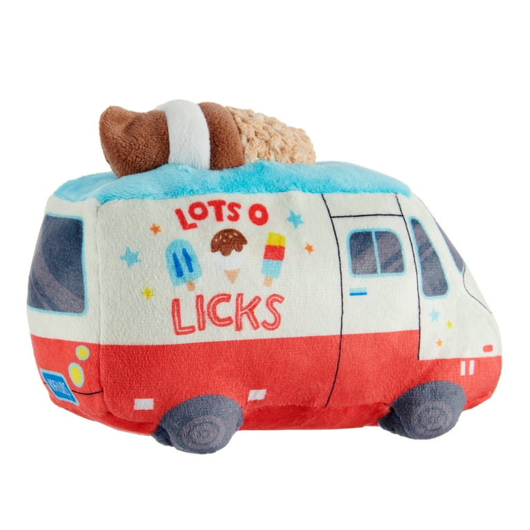Dog licks stuffed hot sale toy