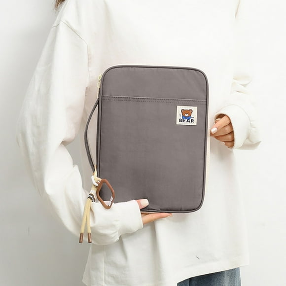 TACILIP Fournitures Scolaires, Pochette pour Tablette avec Couches Multiples pour un Rangement Efficace, Pochette Organisatrice Compacte pour Appareils Électroniques pour Voyage d'Affaires, Étui pour Hommes et Femmes, Cadeaux pour Femmes