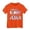 Orange, variant on Shadoumai Easter Egg Bunny Graphic Tee For Kids Toddler Boys Girls Holiday Celebration T-Shirt