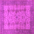 thumbnail image 1 of Ahgly Company Indoor Square Oriental Pink Industrial Area Rugs, 6' Square, 1 of 4