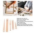 thumbnail image 4 of Knitting Tools,  Wood Hand Loom Stick Set  for Parent Child Activities, 4 of 8
