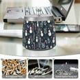 thumbnail image 6 of Yayeee Ashtray with Lid for Cigarette Smokeless Stainless Steel Home Ash Holder, Jolly Snowman, 6 of 7