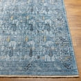 thumbnail image 5 of Mark&Day Area Rugs, 3x7 Komurcu Traditional Dark Teal Runner Area Rug, Blue Ivory Carpet for Hallway, Kitchen, Bedroom or Living Room (2'7" x 7'3" Runner), 5 of 6