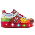 thumbnail image 5 of Tenis con Luz para Niño Pequenos Pasos Mario Fontanero Rojo 20, 5 of 5