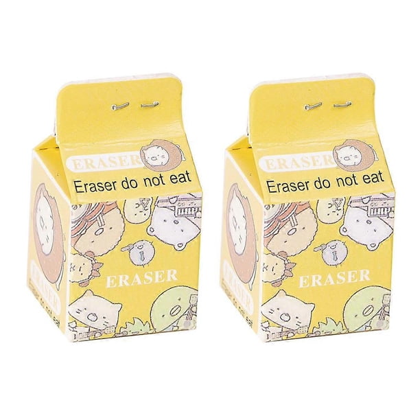 2 pcs Cute Tuanzi Blind Box Eraser School Supplies Children Random Style