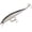 Silver-gray (5 pieces), variant on M altemura 5 Pack Minnow Fishing Lures with Treble Hooks, Realistic Hard Baits with Laser Reflective Finish, Artificial Crankbait Lures for Bass Trout Walleye Freshwater Saltwater Fishing