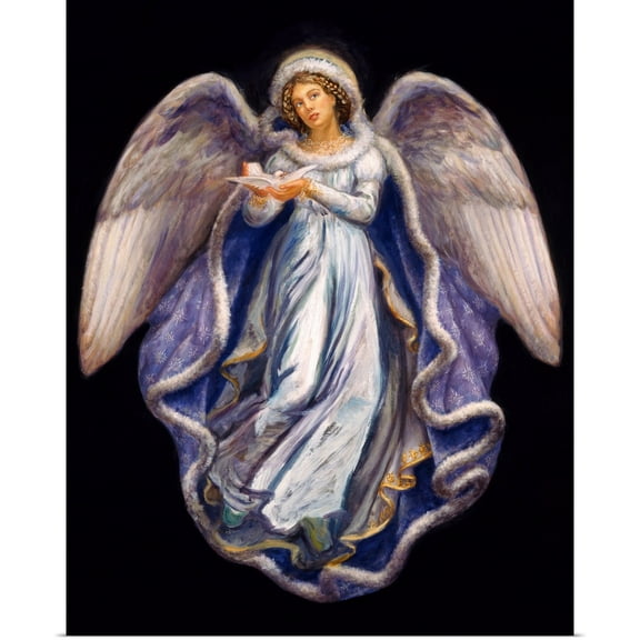 Great BIG Canvas | Rolled Edgar Jerins Poster Print entitled Angel VII