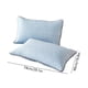 thumbnail image 4 of Funda de almohada Silk Cool Touch pack de 2 – Poliéster transpirable, verde menta/caqui/azul, 48×74cm, suave, absorbente de humedad, lavable a máquina, duradera, cama doble, 4 of 7