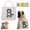 C#008, variant on Paw Peek Bag, Breathable Pet Canvas Shoulder Carrier, Cat Dog Tote, Colorful Animal Shapes Carrying Bag with Head-Out Design Adjustable Neck Small Dog Cat Carrier for Outdoor Use