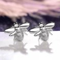 thumbnail image 5 of HOOUN Vintage Crystal Bee Drop Earrings Dangle Gift for her Bee Animal Women Jewellery-5#Honeycomb Bee Earrings, 5 of 8
