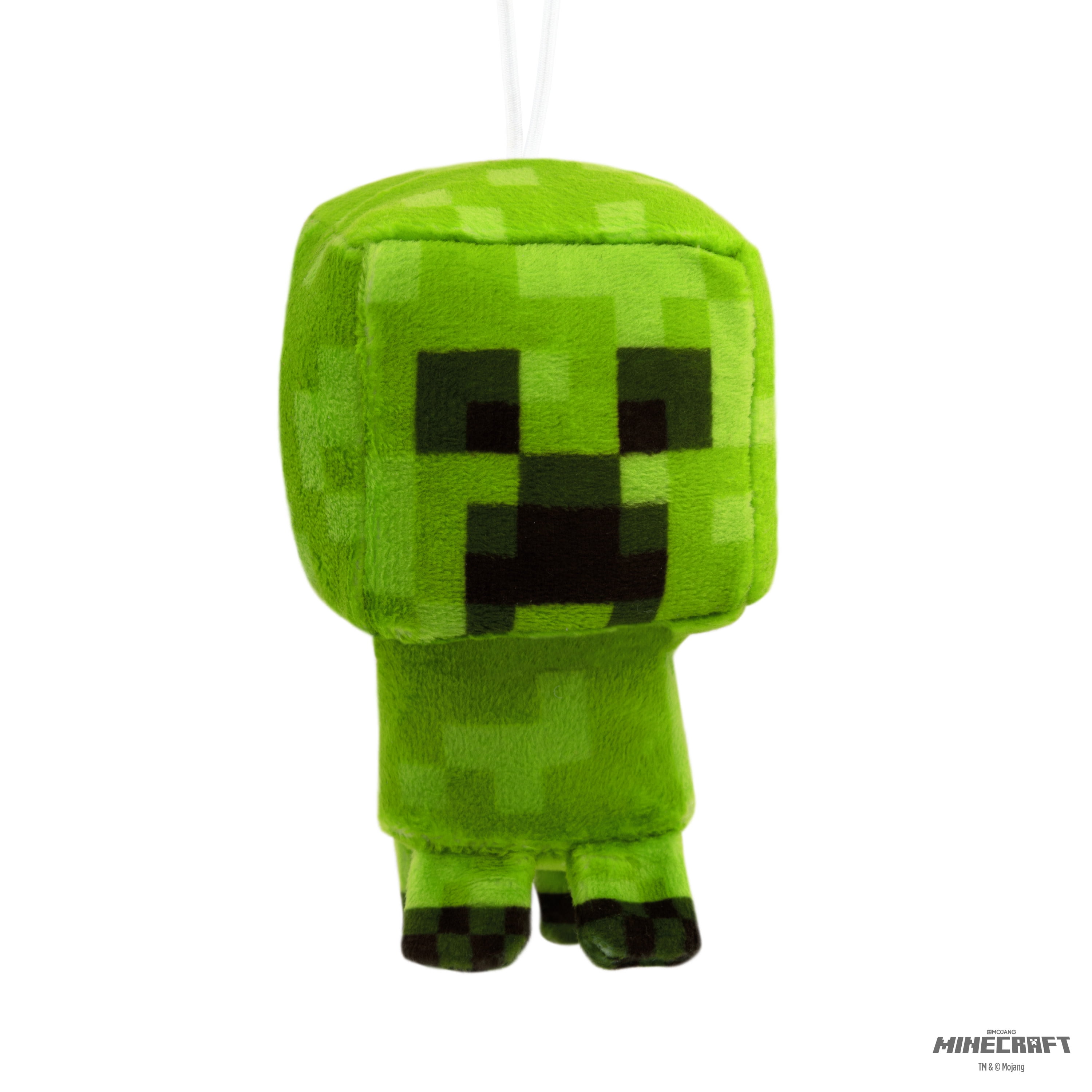 Hallmark Christmas Ornament (Minecraft Creeper, Plush Fabric), 1 Count