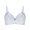 Light Blue, variant on Honeeladyy Womens Plus Size Bra Embroidered Glossy Comfortable Breathable Bra Christmas Gifts for Girlfriend #Jb-36