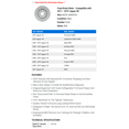 thumbnail image 2 of Front Brake Rotor - Compatible with 2017 - 2019 Jaguar XE - Dynamic Friction, 2 of 2