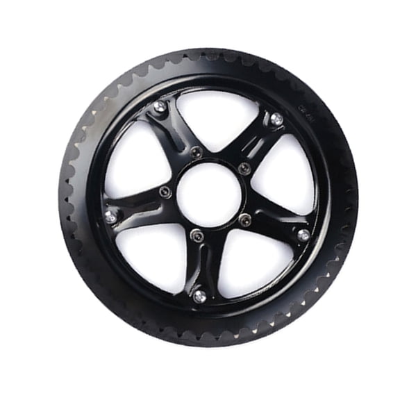 Electric Bike Chainring Sprocket 44T/46T/48T/52T Electric Bicycles Crank Arms Chainwheel Middle Motor Chainwheel