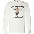 thumbnail image 3 of Inktastic Funny Cow Not my Pasture Not my Patties Long Sleeve T-Shirt, 3 of 5