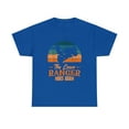thumbnail image 2 of The Lawn Ranger Rides Again Mowing Vintage Retro Mower T-Shirt, 2 of 2